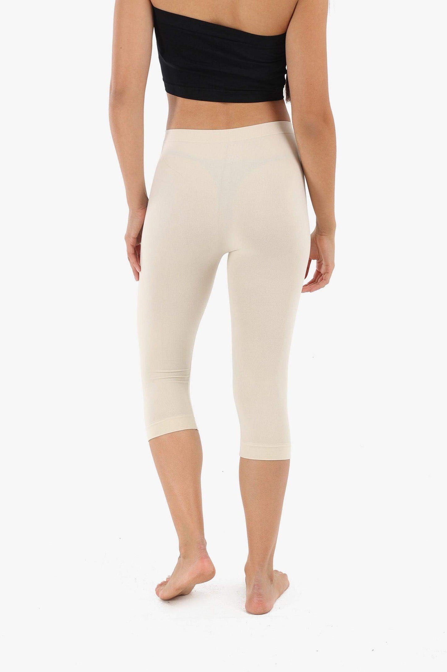 Elastic Waist Pantacourt Legging - Carina - ??Ã¢â‚¬â„¢????????ÃƒÂ±??Ã¯Â¿Â½ÃƒÂ¿??Ã†â€™?ÃƒÂ¿????