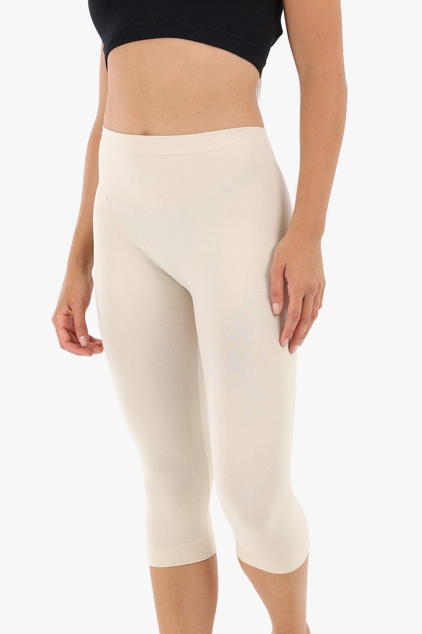 Elastic Waist Pantacourt Legging - Carina - ??Ã¢â‚¬â„¢????????ÃƒÂ±??Ã¯Â¿Â½ÃƒÂ¿??Ã†â€™?ÃƒÂ¿????