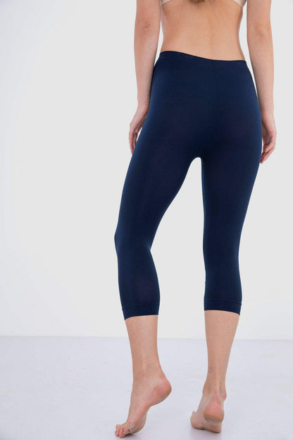 Elastic Waist Pantacourt Legging - Carina - ??Ã¢â‚¬â„¢????????ÃƒÂ±??Ã¯Â¿Â½ÃƒÂ¿??Ã†â€™?ÃƒÂ¿????
