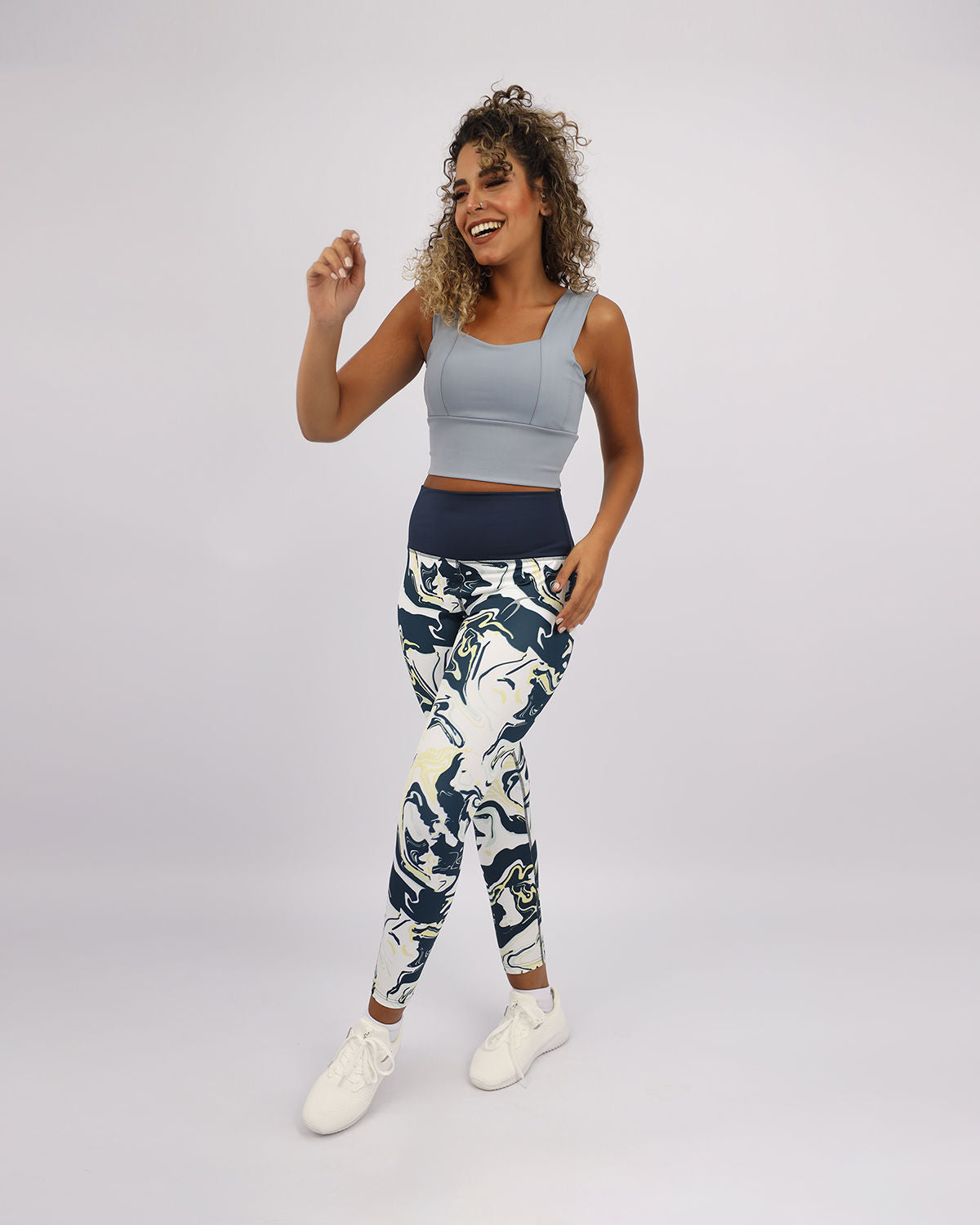 Blooming High Waist Leggings