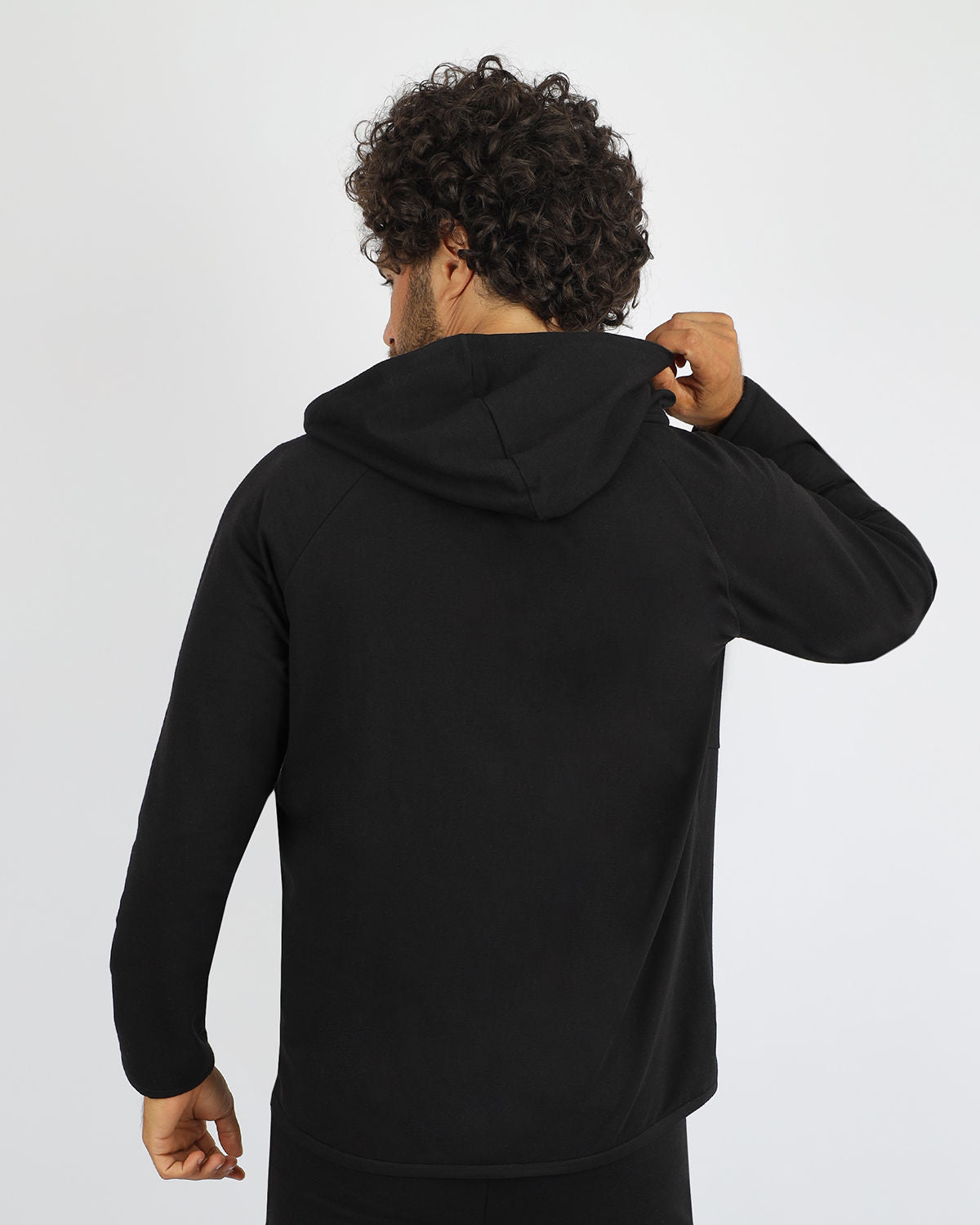 Black Full Zip Hoodie