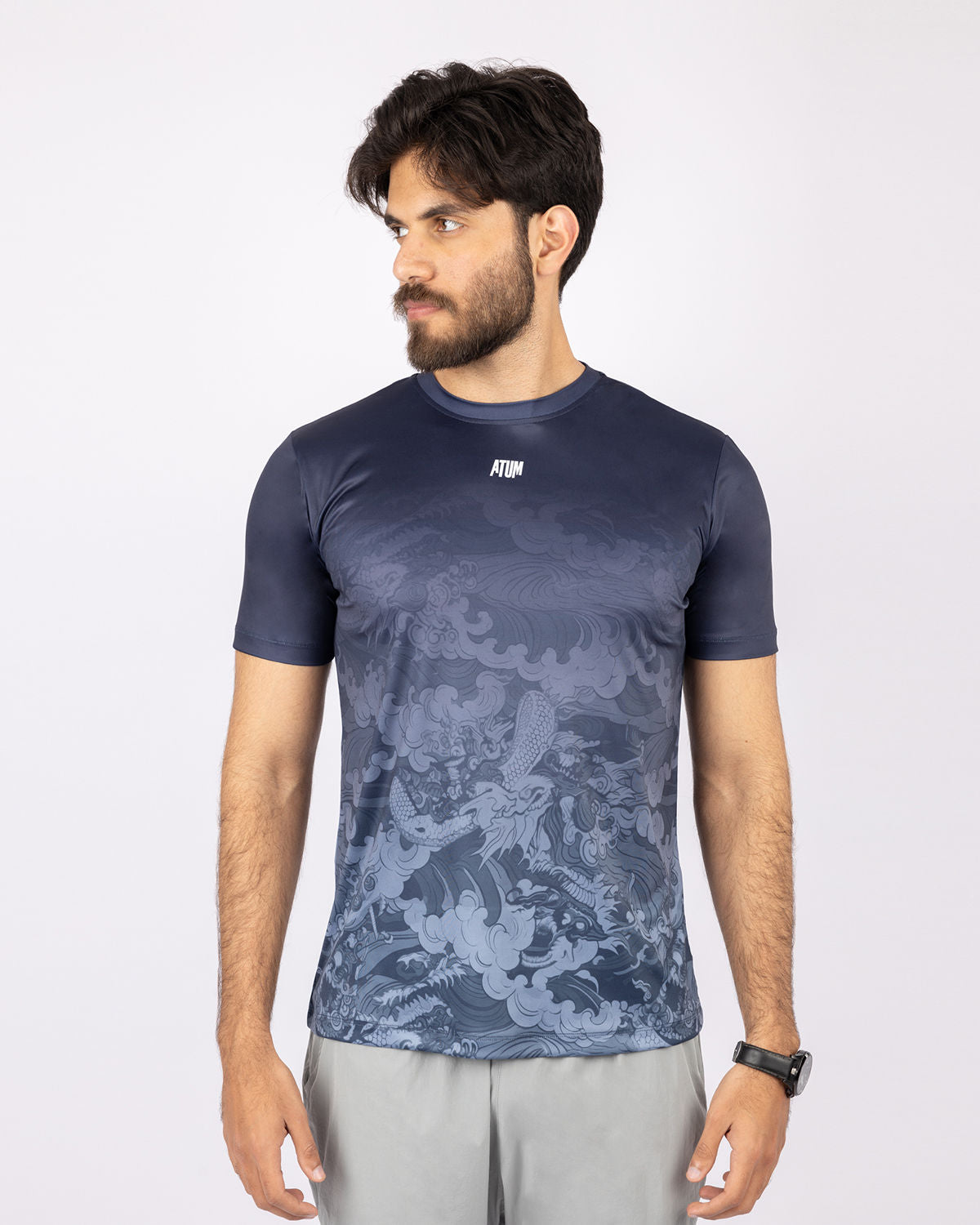 Atum Round Printed  T-Shirt