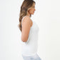 ATUM| Basic Women's Tank Top - White