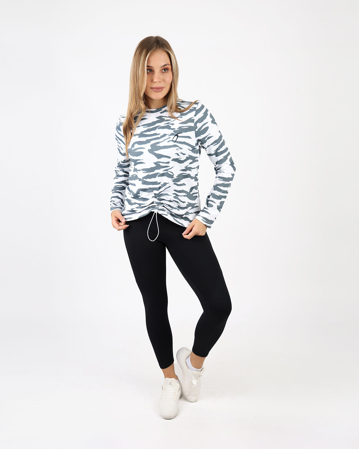 Cinchable Long-Sleeve T-Shirt