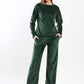 Carina Fleece Solid Pyjama Set