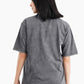 Dark Gray Front Graphic Lounge T-Shirt