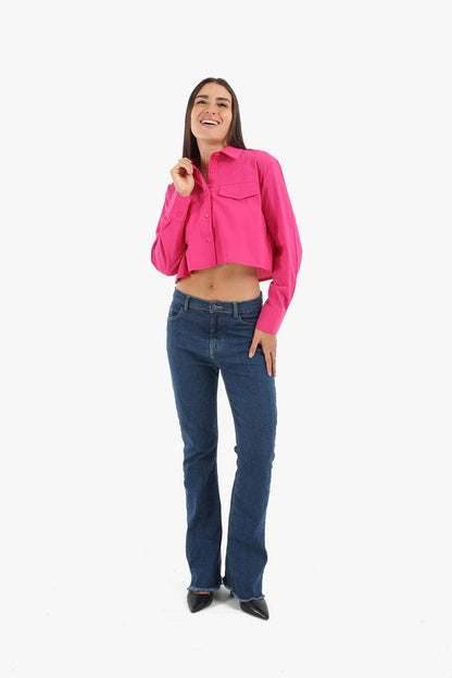 Carina Casual Cropped Shirt