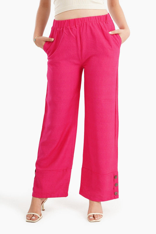 Fuchsia Linen Lounge Pants - Carina - ??√É¬¢√¢‚Äö¬¨√¢‚Äû¬¢????????√É∆í√Ç¬±??√É¬Ø√Ç¬ø√Ç¬Ω√É∆í√Ç¬ø??√É‚Ä†√¢‚Ç¨‚Ñ¢?√É∆í√Ç¬ø????
