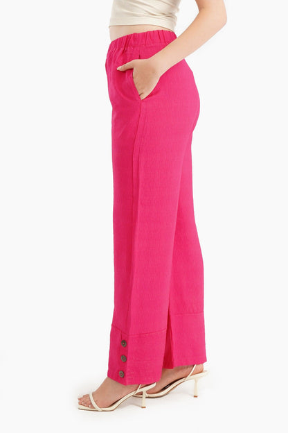 Fuchsia Linen Lounge Pants - Carina - ??√É¬¢√¢‚Äö¬¨√¢‚Äû¬¢????????√É∆í√Ç¬±??√É¬Ø√Ç¬ø√Ç¬Ω√É∆í√Ç¬ø??√É‚Ä†√¢‚Ç¨‚Ñ¢?√É∆í√Ç¬ø????