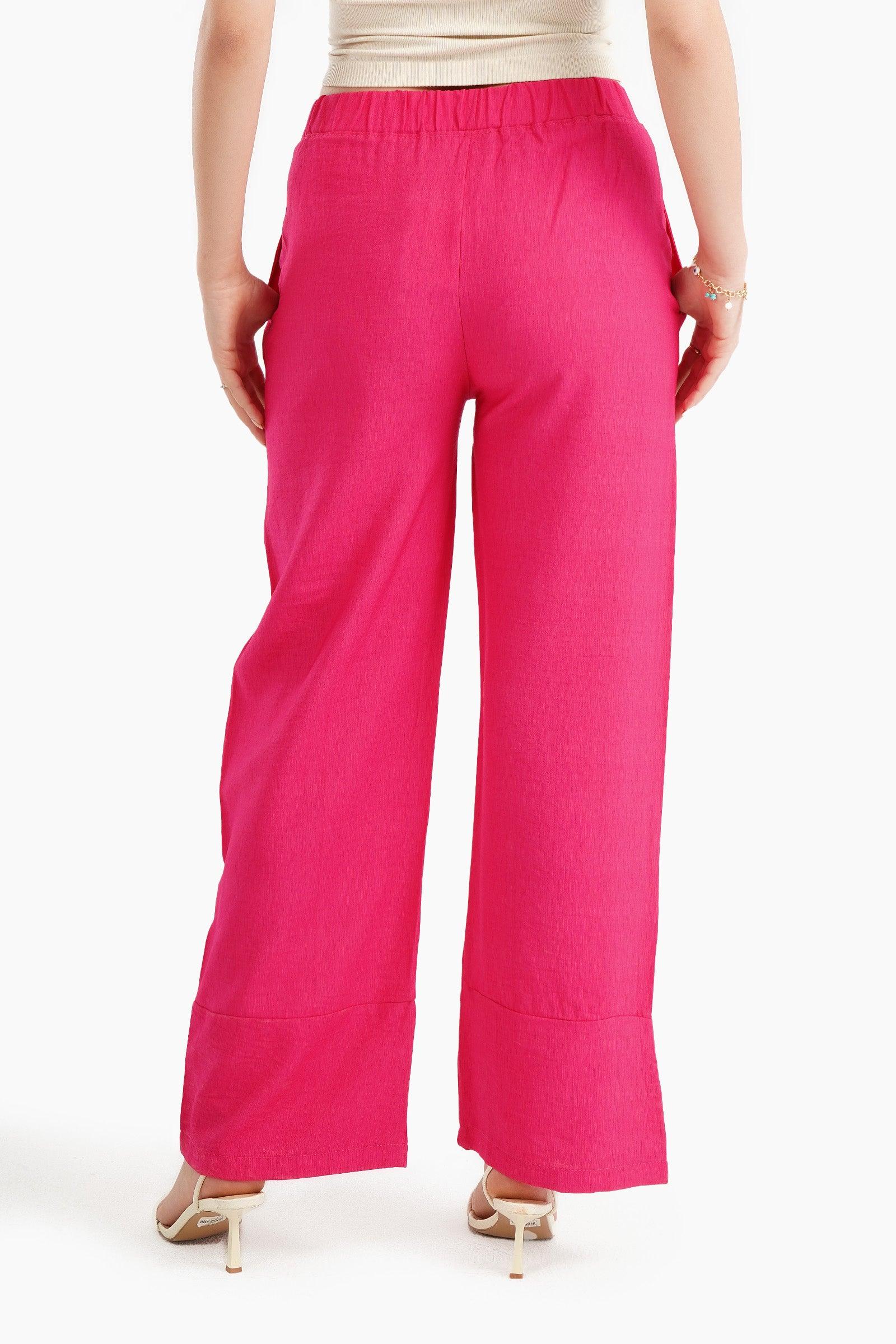 Fuchsia Linen Lounge Pants - Carina - ??√É¬¢√¢‚Äö¬¨√¢‚Äû¬¢????????√É∆í√Ç¬±??√É¬Ø√Ç¬ø√Ç¬Ω√É∆í√Ç¬ø??√É‚Ä†√¢‚Ç¨‚Ñ¢?√É∆í√Ç¬ø????