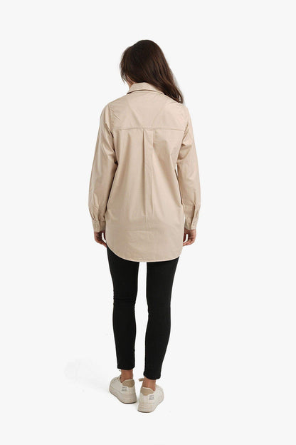 Gabardine Hip Length Shirt - Carina - ??√É¬¢√¢‚Äö¬¨√¢‚Äû¬¢????????√É∆í√Ç¬±??√É¬Ø√Ç¬ø√Ç¬Ω√É∆í√Ç¬ø??√É‚Ä†√¢‚Ç¨‚Ñ¢?√É∆í√Ç¬ø????