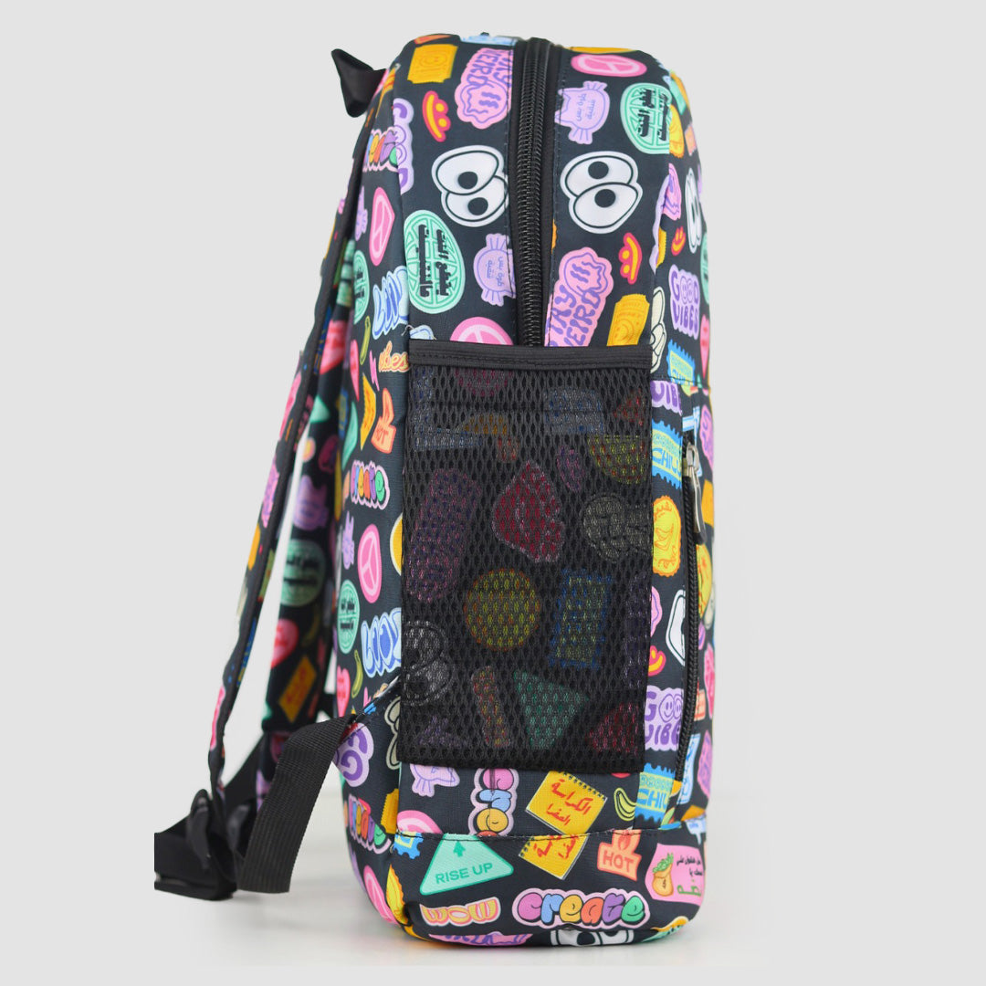 "Gen Z" Printed Laptop Backpack