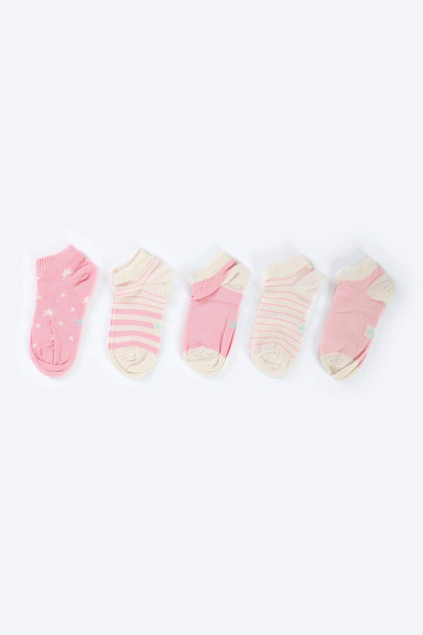 Girly Cotton Ankle Socks - 5 Pairs - Carina - ??Ã¢â‚¬â„¢????????ÃƒÂ±??Ã¯Â¿Â½ÃƒÂ¿??Ã†â€™?ÃƒÂ¿????