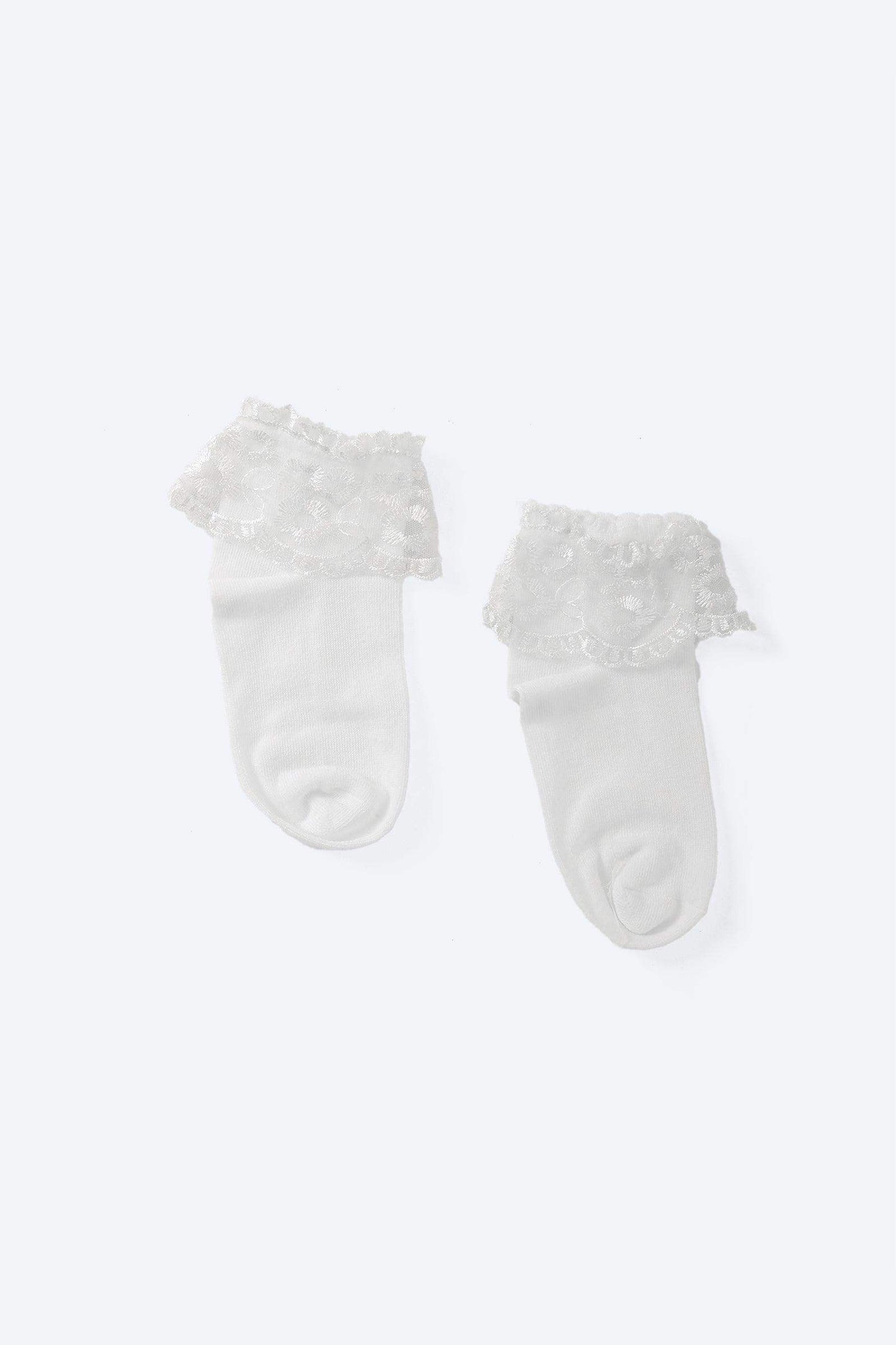 Girly Frilled Socks with Lace - Carina - ??Ã¢â‚¬â„¢????????ÃƒÂ±??Ã¯Â¿Â½ÃƒÂ¿??Ã†â€™?ÃƒÂ¿????