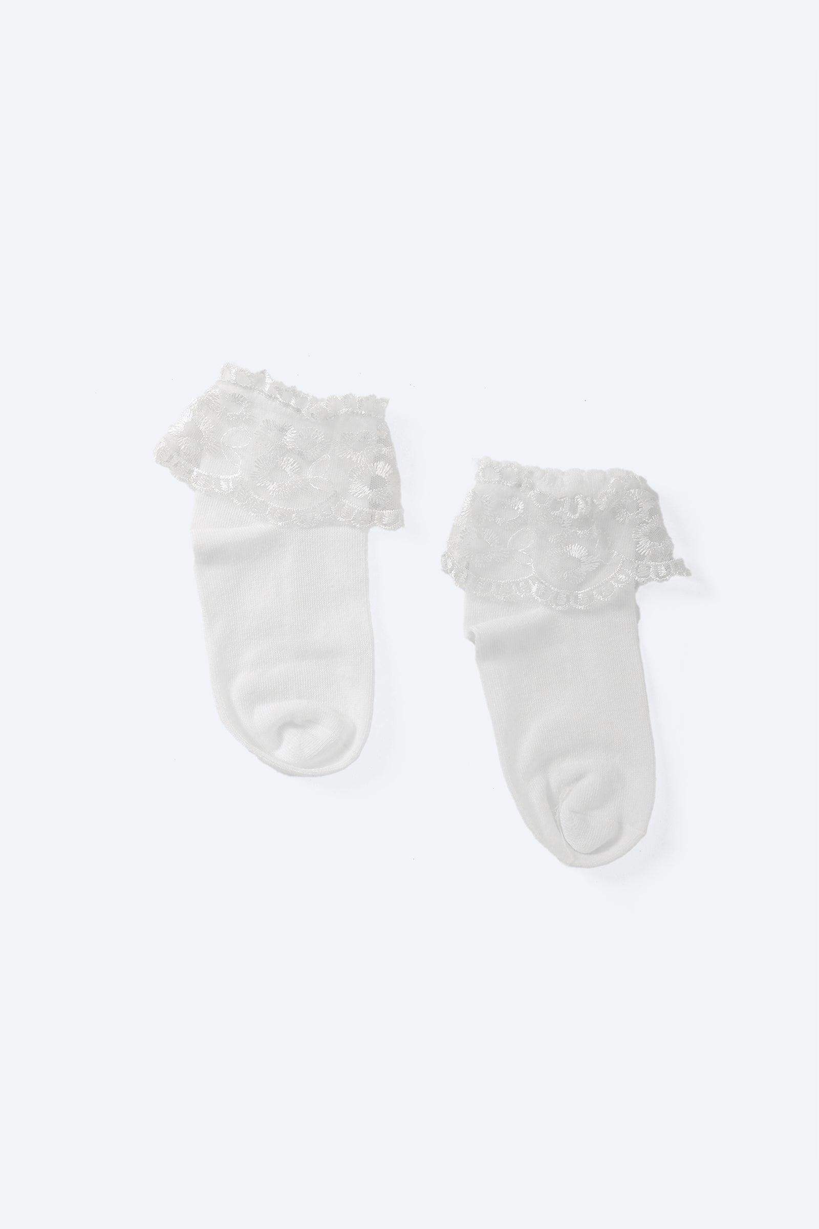 Girly Frilled Socks with Lace - Carina - ??Ã¢â‚¬â„¢????????ÃƒÂ±??Ã¯Â¿Â½ÃƒÂ¿??Ã†â€™?ÃƒÂ¿????