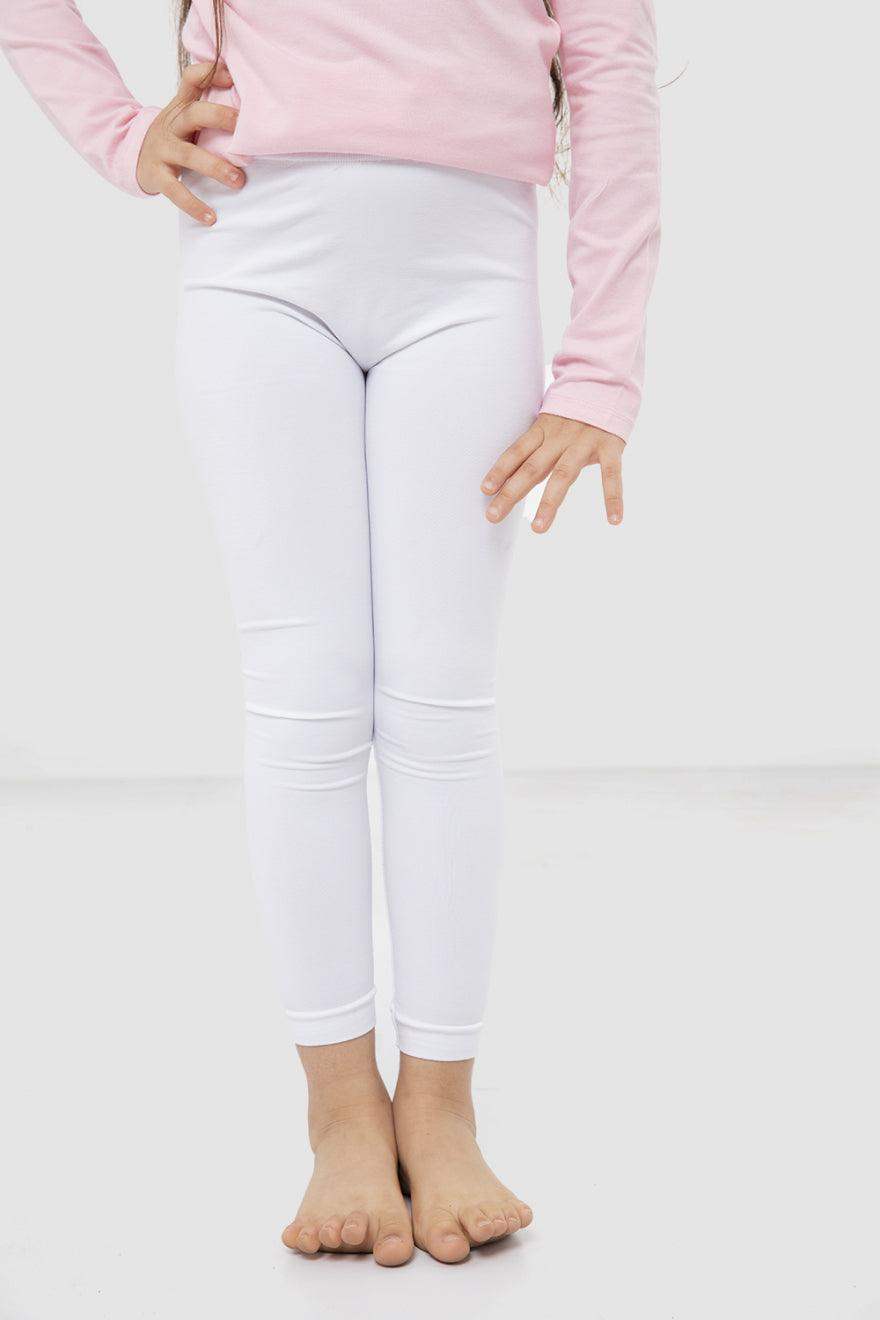 Carina Breathable Plain Leggings for Girls