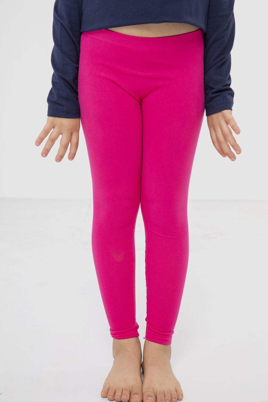 Carina Breathable Plain Leggings for Girls