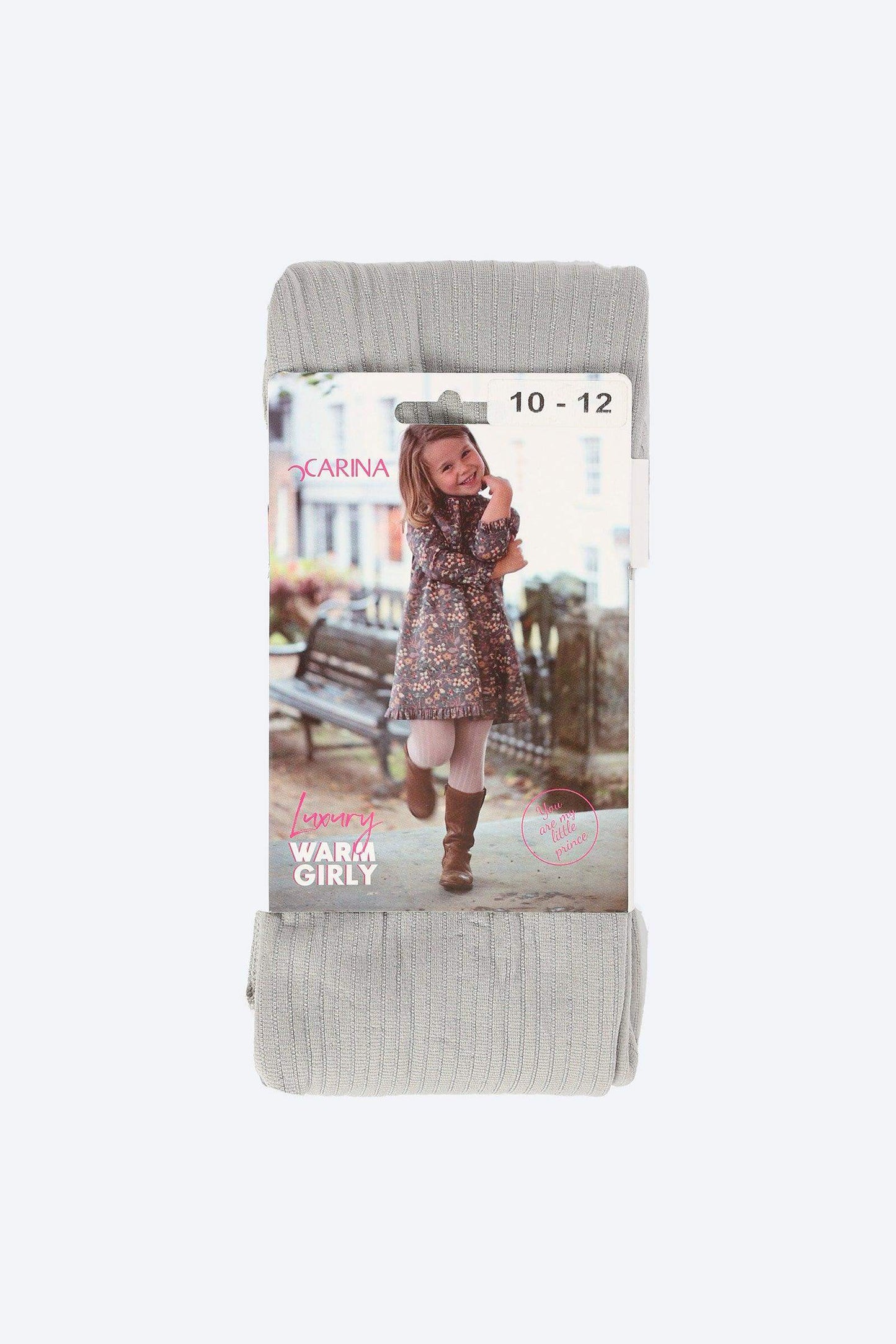 Carina Warm Pattern Pantyhose for Girls