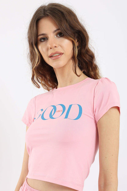 طقم بيجامة Good Vibes