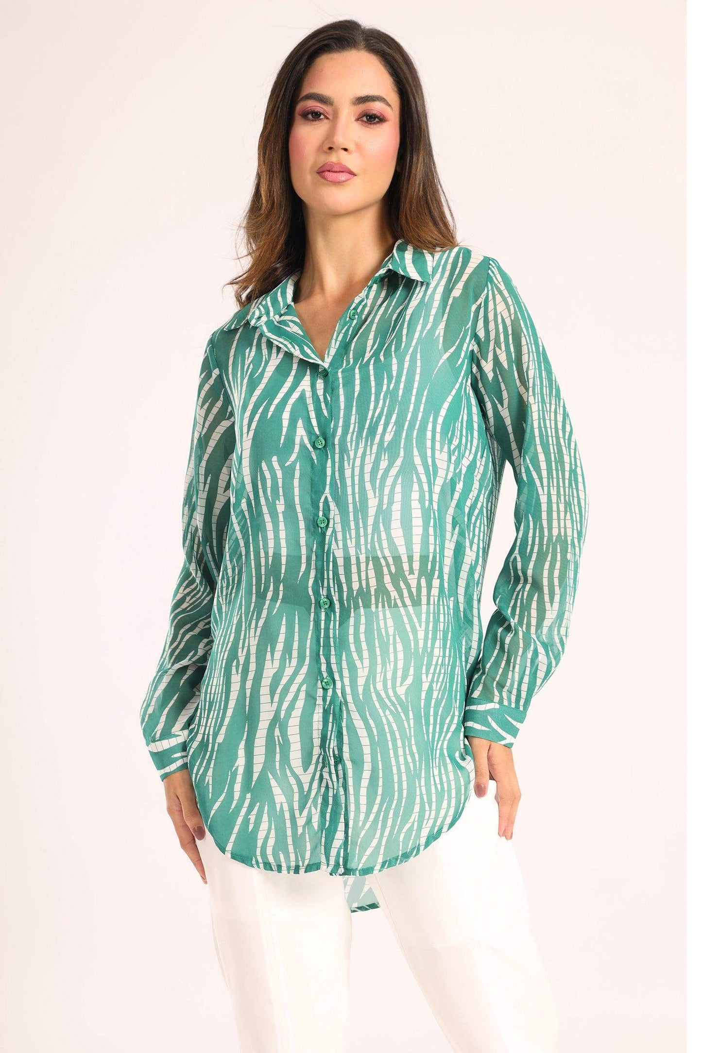 Green Zebra Print Shirt - Carina - ??√É¬¢√¢‚Äö¬¨√¢‚Äû¬¢????????√É∆í√Ç¬±??√É¬Ø√Ç¬ø√Ç¬Ω√É∆í√Ç¬ø??√É‚Ä†√¢‚Ç¨‚Ñ¢?√É∆í√Ç¬ø????