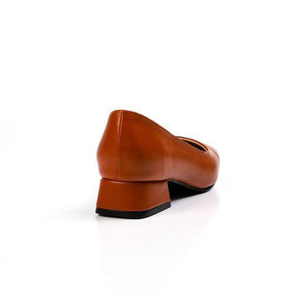 Classic Solid Heeled Shoes
