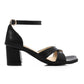 XO Square Toe Cross Sandal