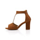 XO Style Ankle Sandal with Back Zipper