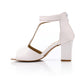 XO Style Ankle Sandal with Back Zipper