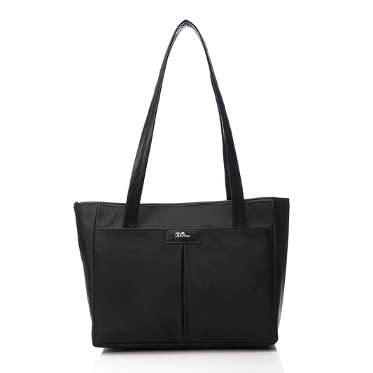 Black Casual Shoulder Tote Bag