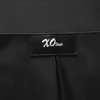 Black Casual Shoulder Tote Bag