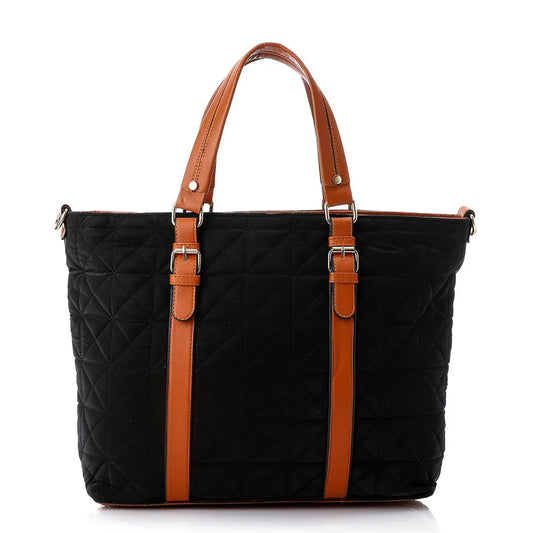 Bi-Tone Shoulder Bag