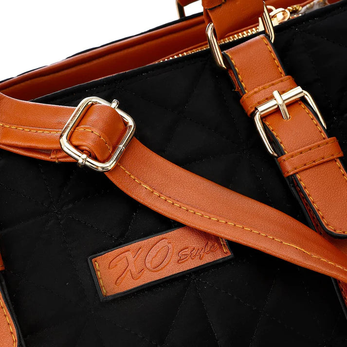 Bi-Tone Shoulder Bag