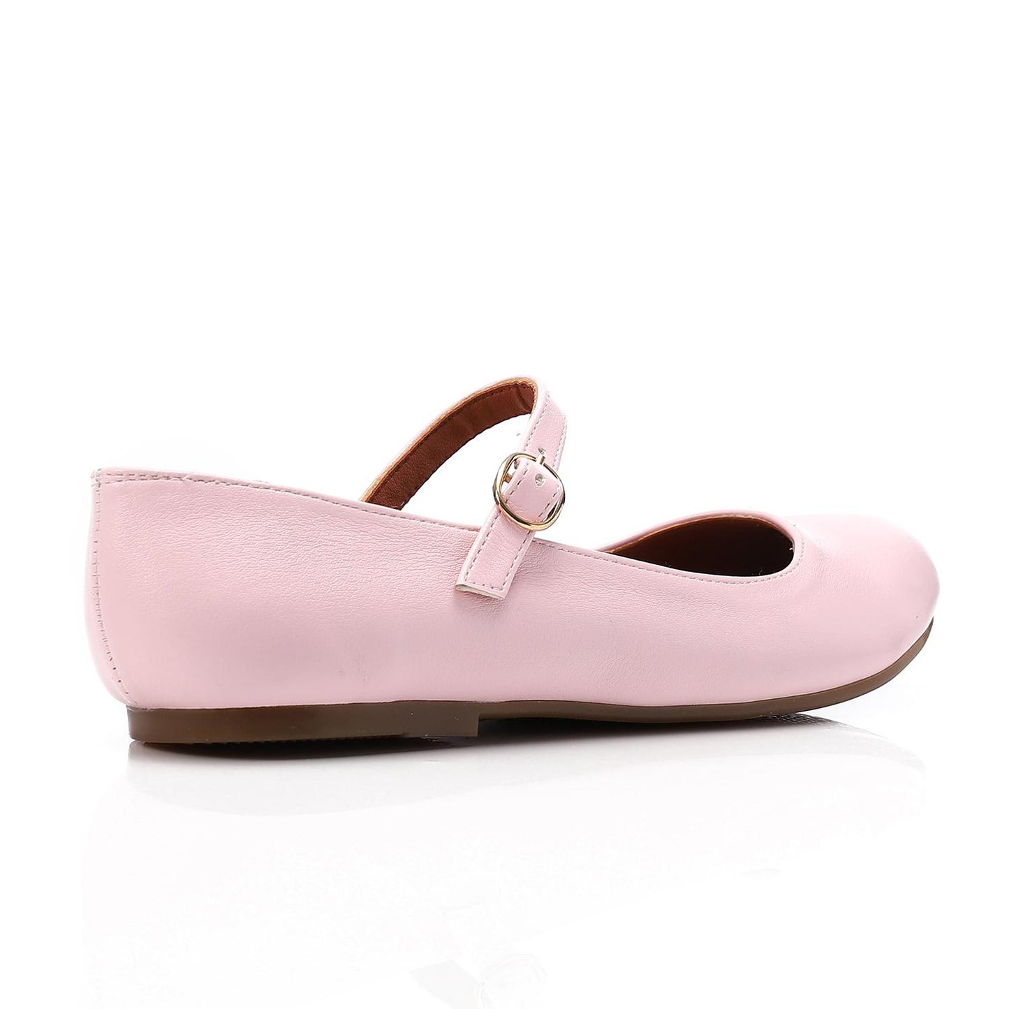 XO Style Classic Leather Flat Shoes for Girls