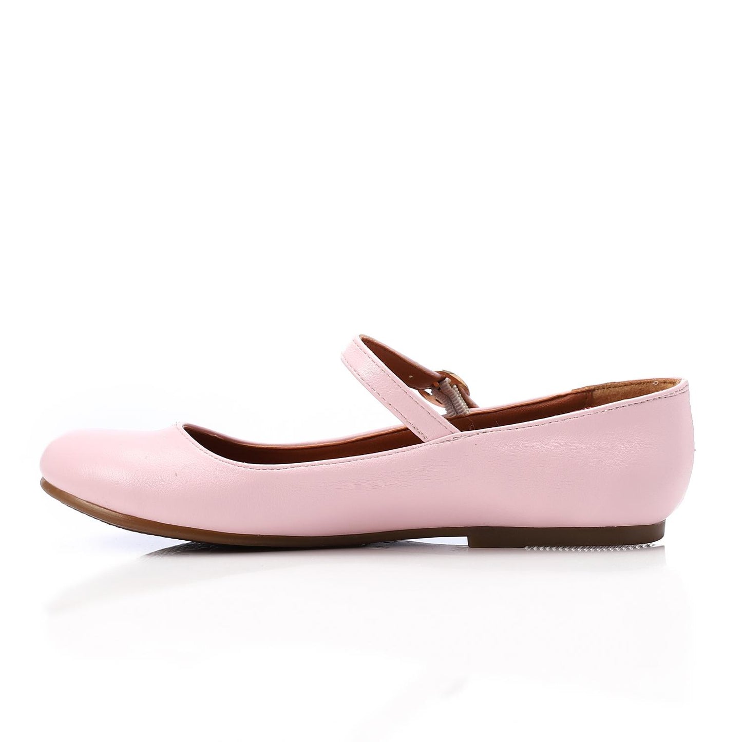 XO Style Classic Leather Flat Shoes for Girls