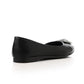 XO Style Elegant Pointed Toe Cap Ballerina