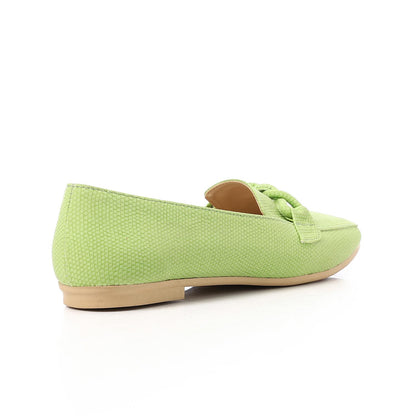 Light Green Casual Ballerina Shoes