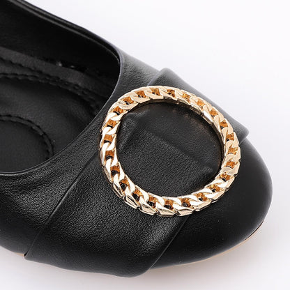 Upper Metal Detailing Ballerina