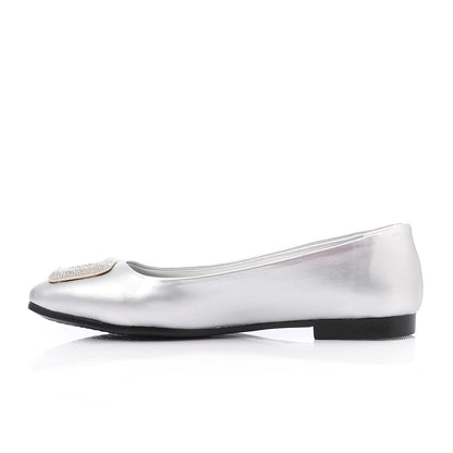 Strass Detail Soiree Flat Shoes