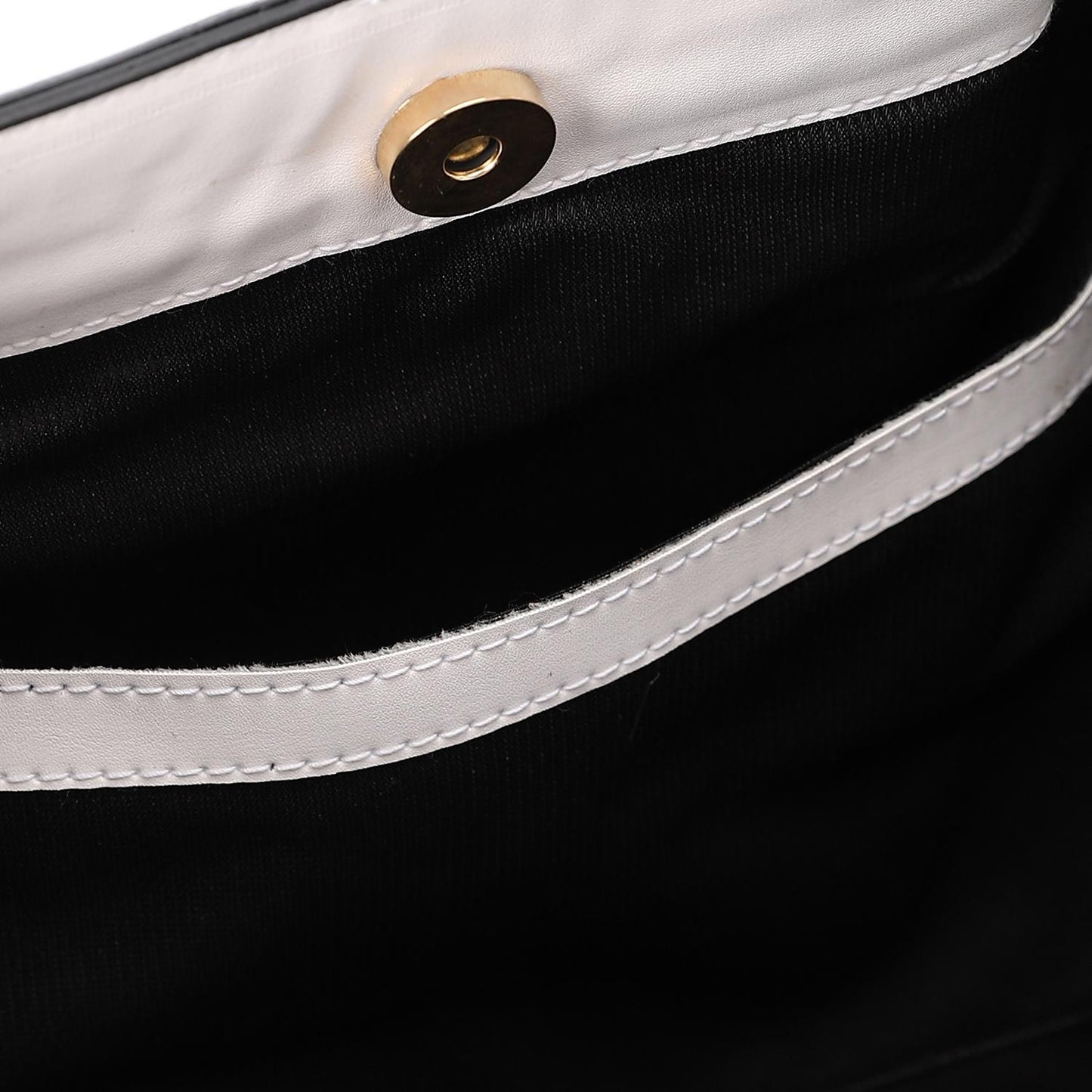 White Leather Shoulder Bag