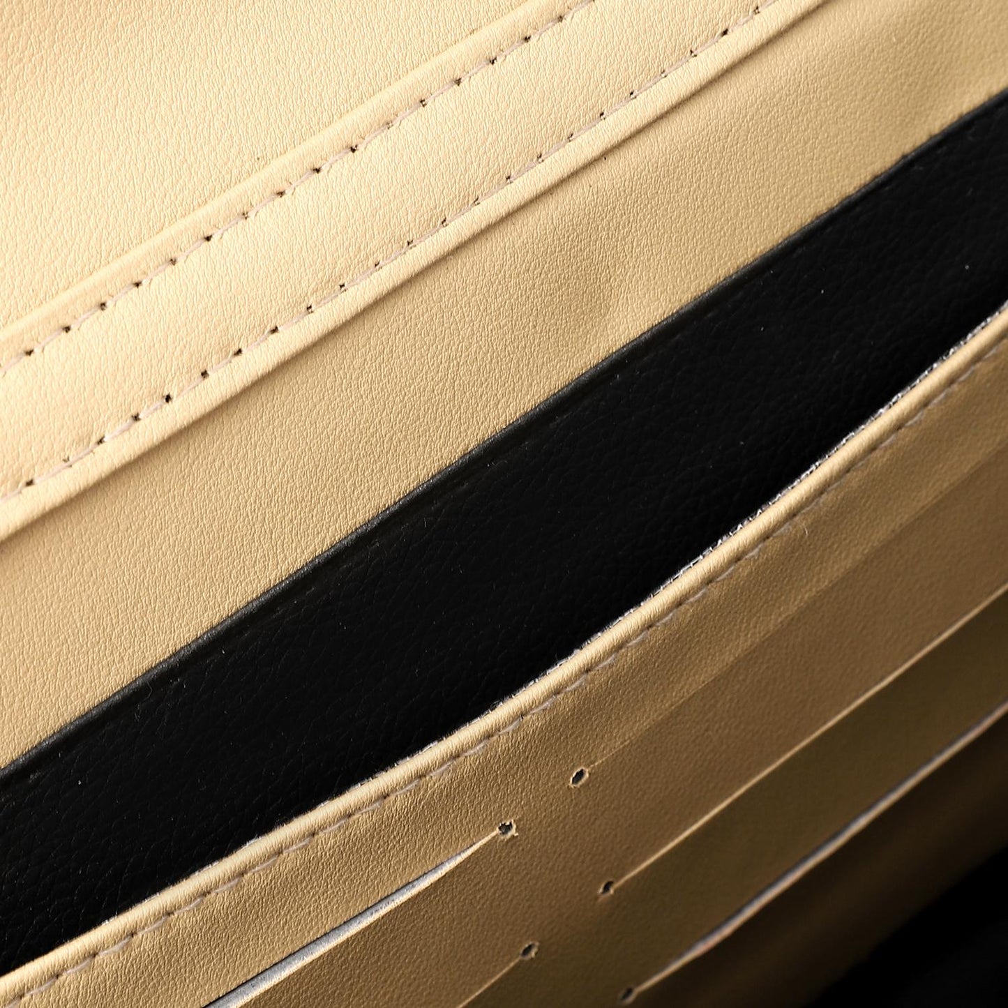 Beige Flap Crossbody Bag with Chain