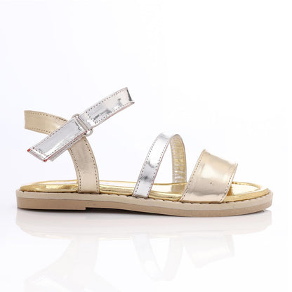 Gold Slingback Sandal for Girls