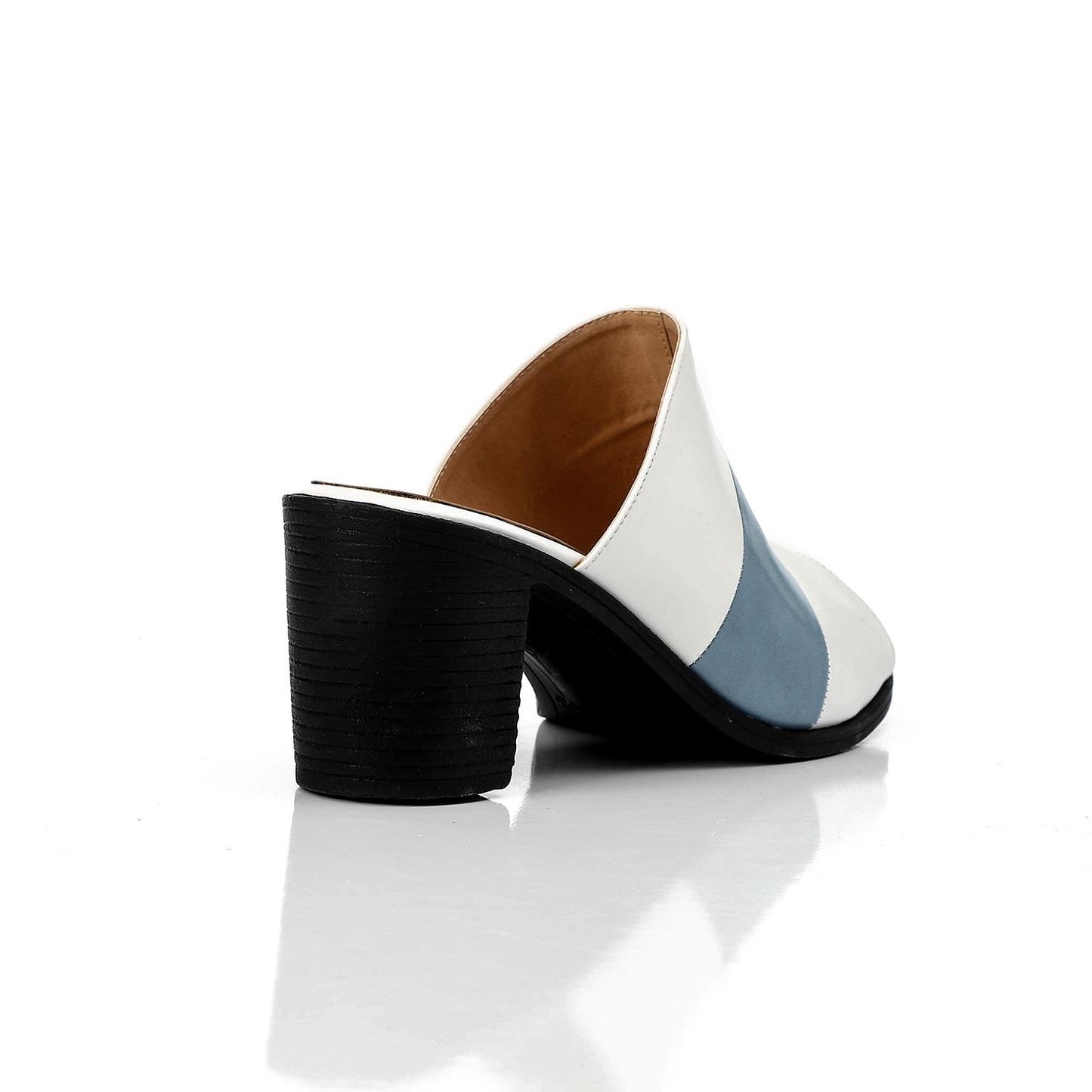 Open-Toe High-Heel Slipper