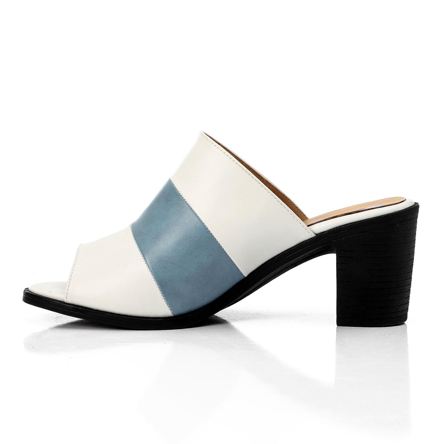 Open-Toe High-Heel Slipper