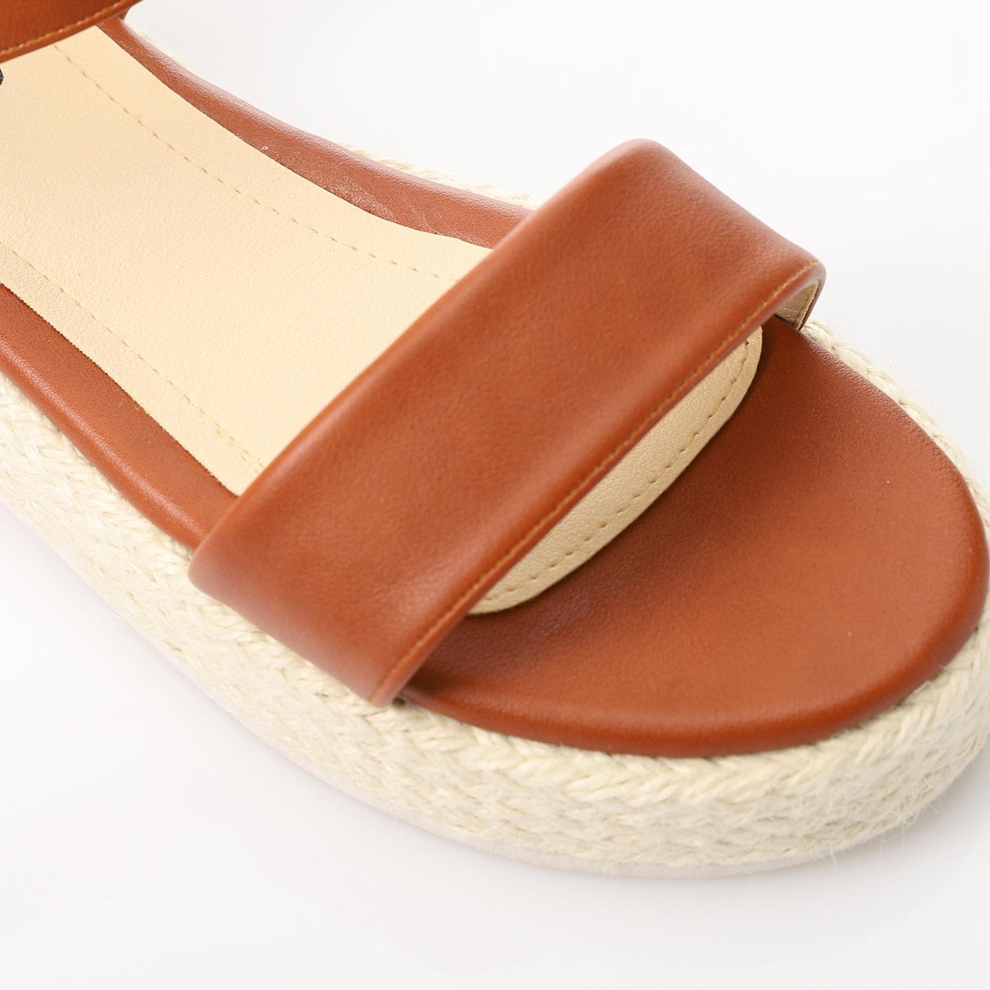 Side Buckle Flat Heel Sandal