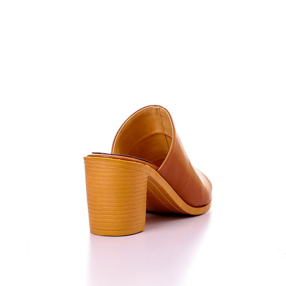 Open-Toe High-Heel Slipper