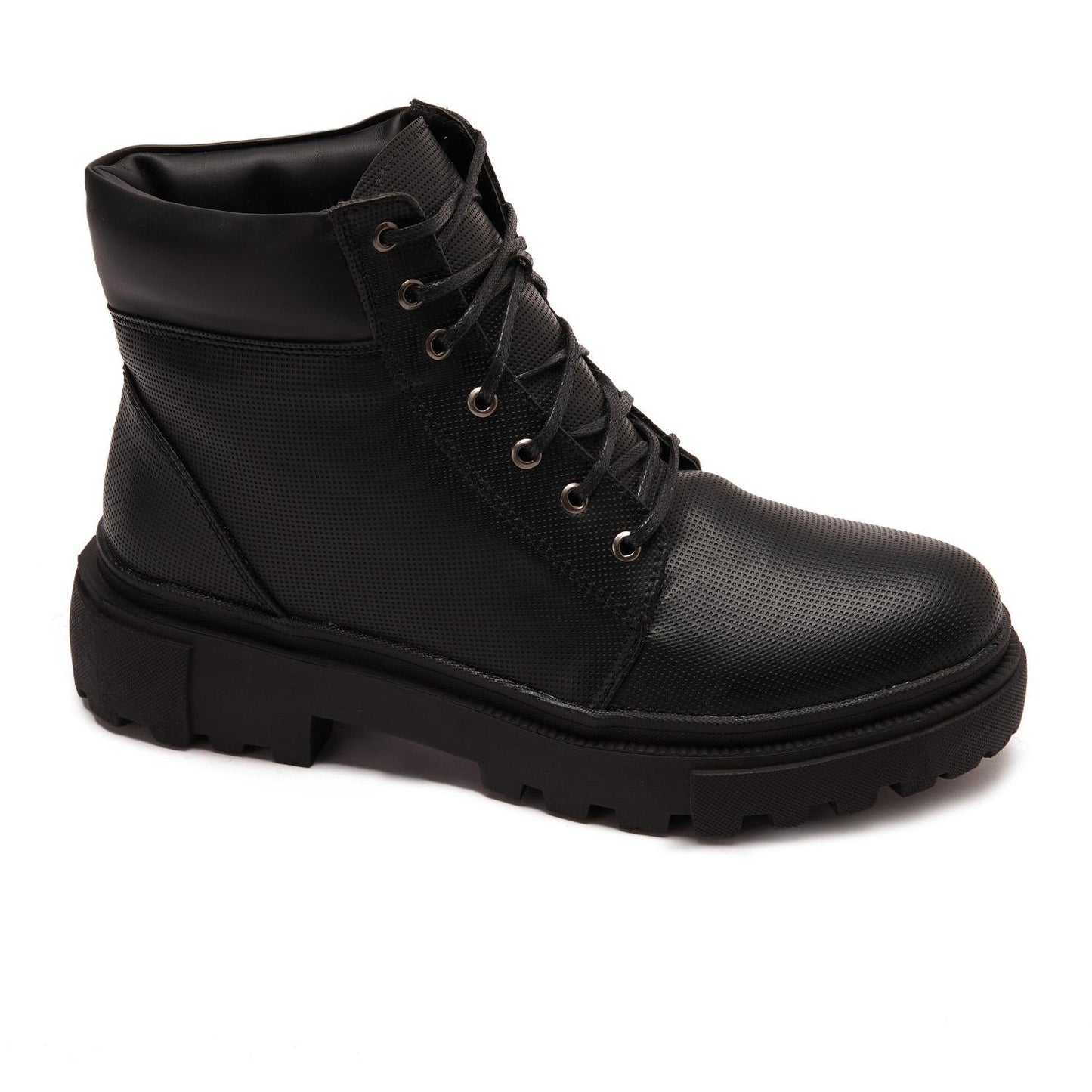 Casual Lace-Up Ankle Boot