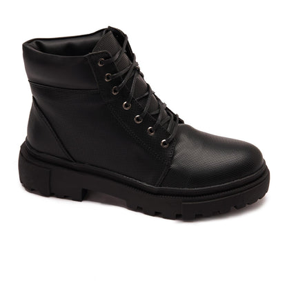 Casual Lace-Up Ankle Boot