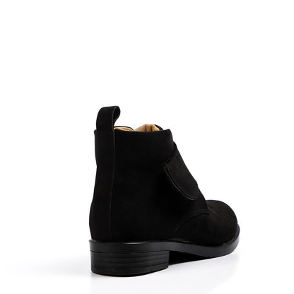 Simple Suede Ankle Boot