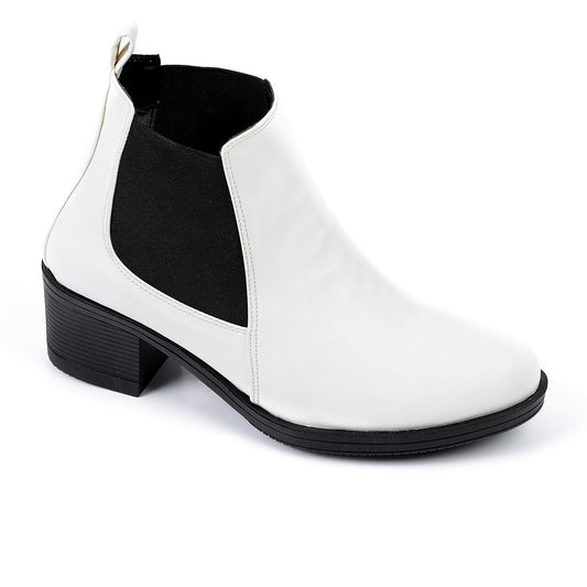 Elastic Side Ankle Boot