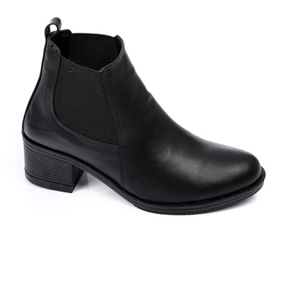 Elastic Side Ankle Boot